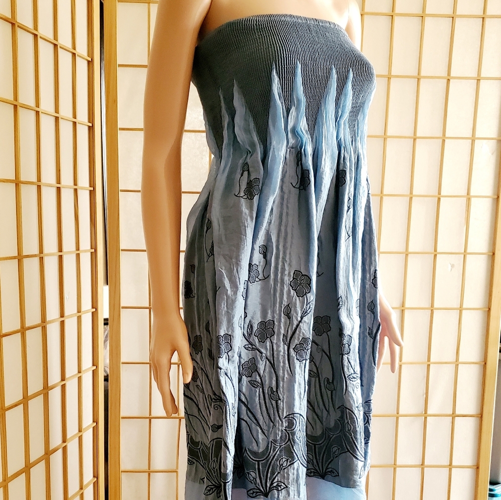 Boho Strapless dress/skirt